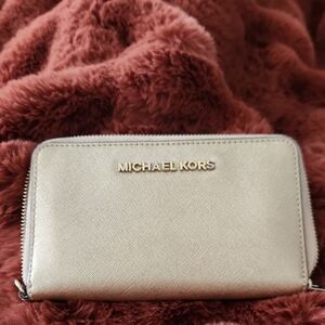 Gold Michael Kors Wallet